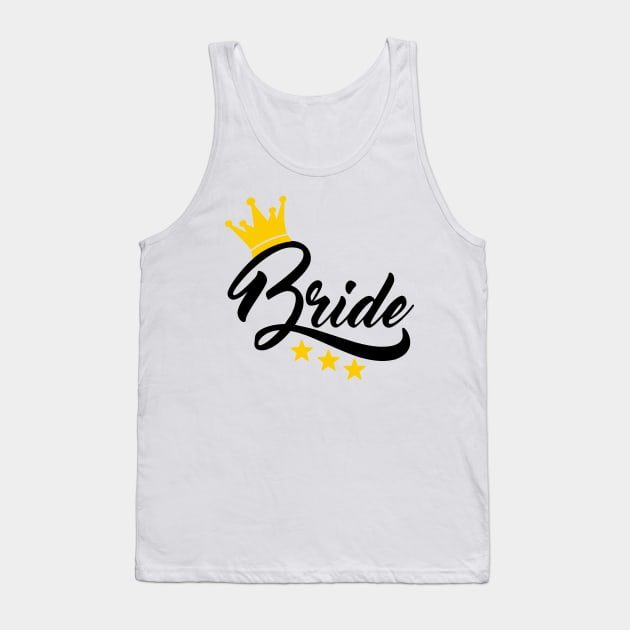 Bride Tank Top by CheesyB